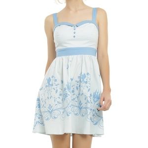 Disney Cinderella Sweetheart Fit & Flare Dress-SM